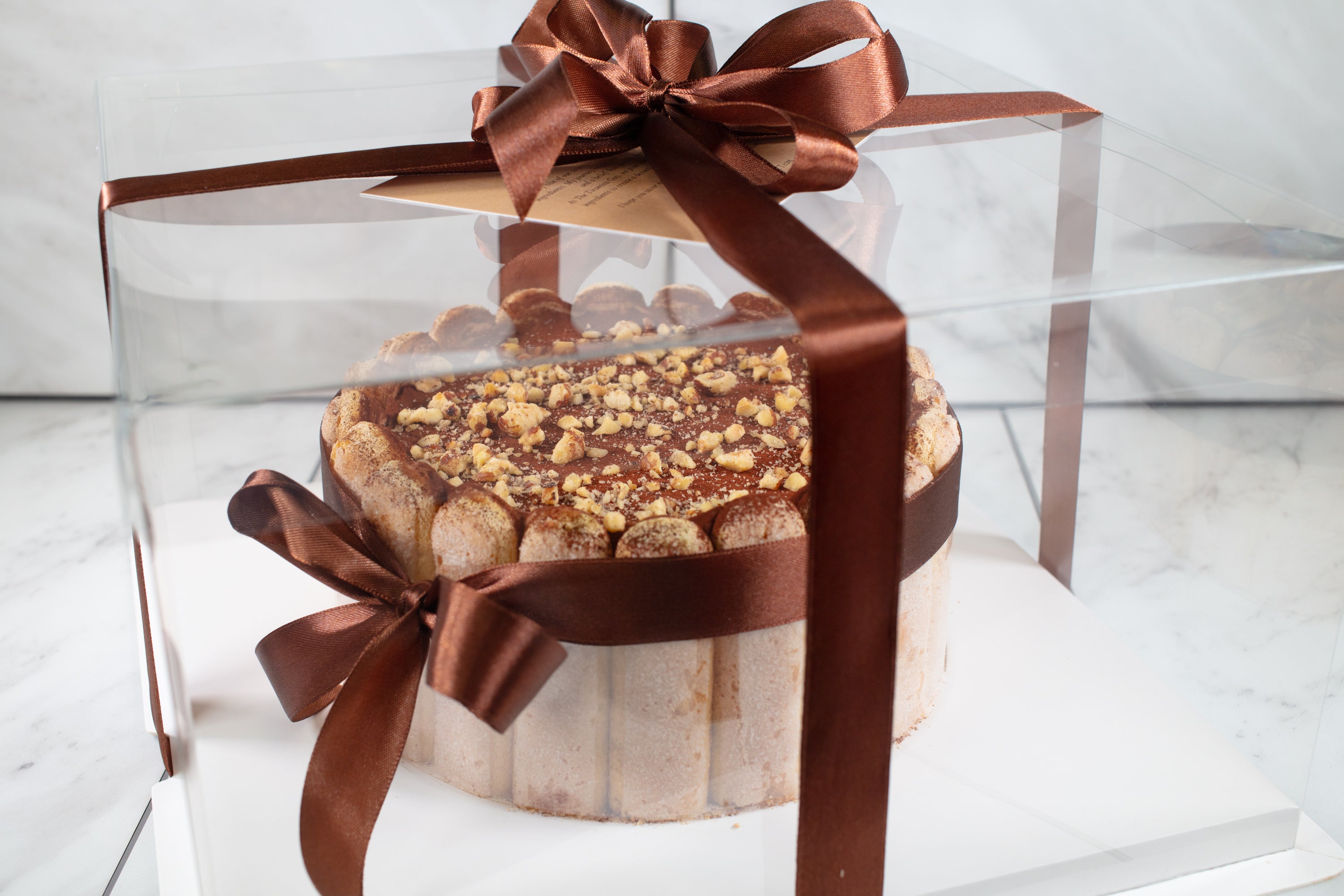 Hazelnut Tiramisù Cake