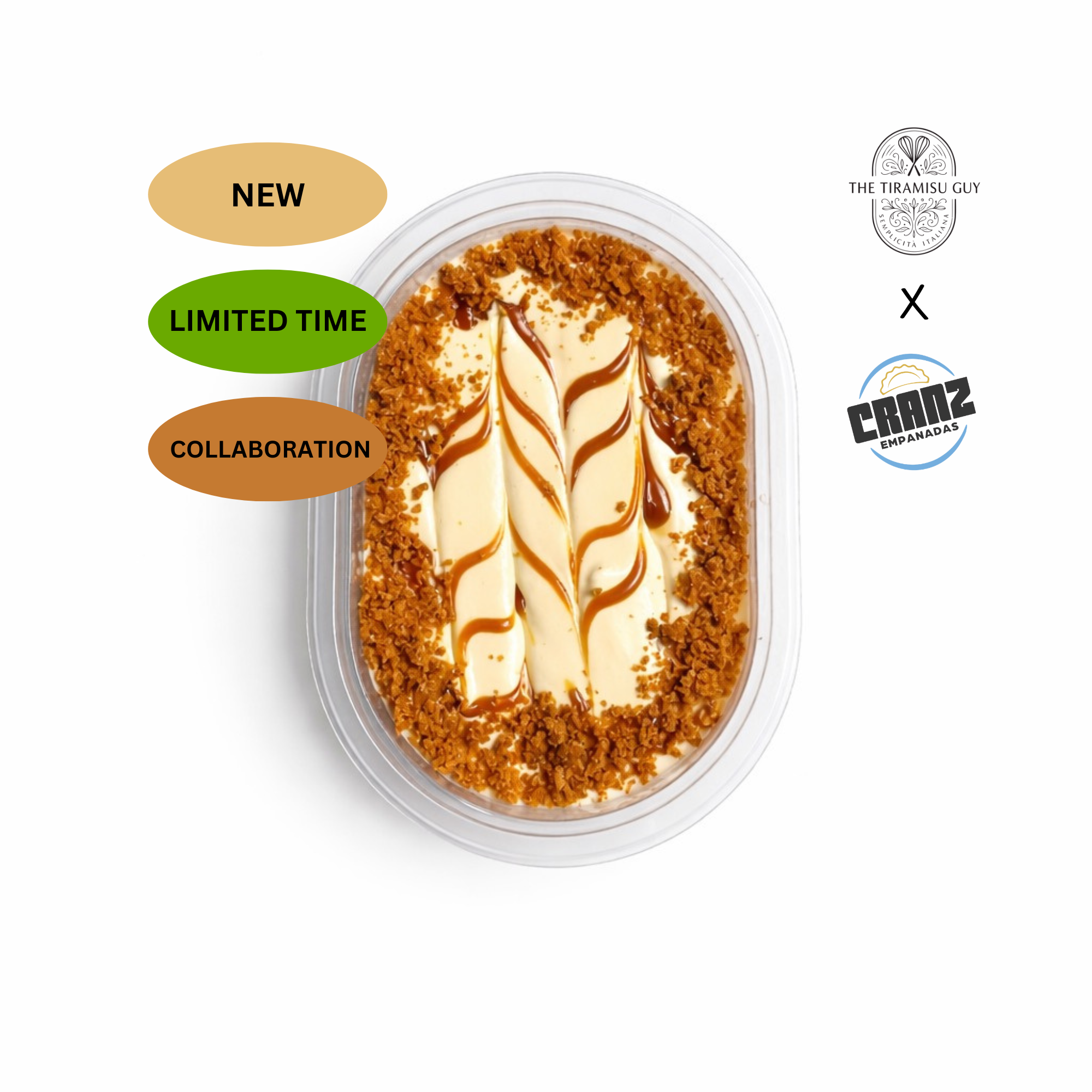 Dulce De Leche & Lotus Biscoff Tiramisù