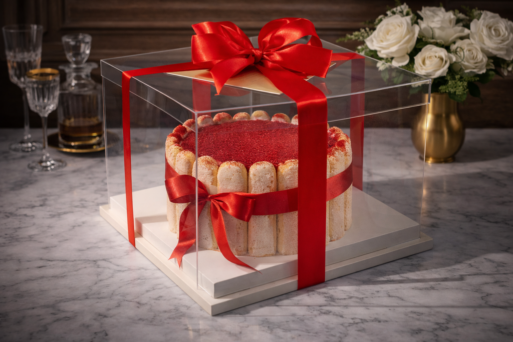 Raspberry Tiramisù Cake